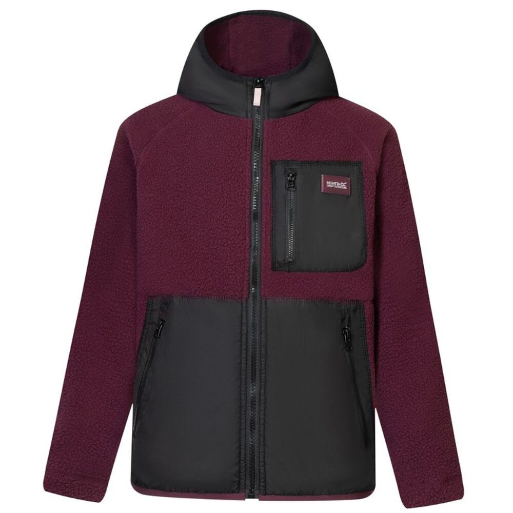 Regatta Childrens/Kids Munro Hybrid Jacket / Fig/Black